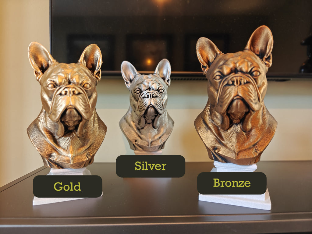 Pet Bust on Plinth