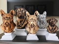 Pet Bust on Plinth